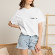 Cargar imagen en el visor de la galería, Manhattan Bridge Graphic T-Shirt — Minimal Cityscape Tee