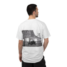 Cargar imagen en el visor de la galería, Manhattan Bridge Graphic T-Shirt — Minimal Cityscape Tee