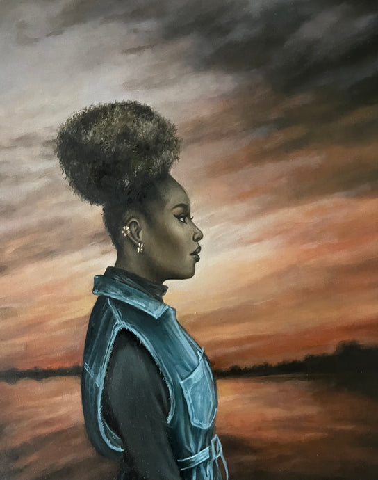 - Armando de la Garza - Torre de Babel: Chica Afro.