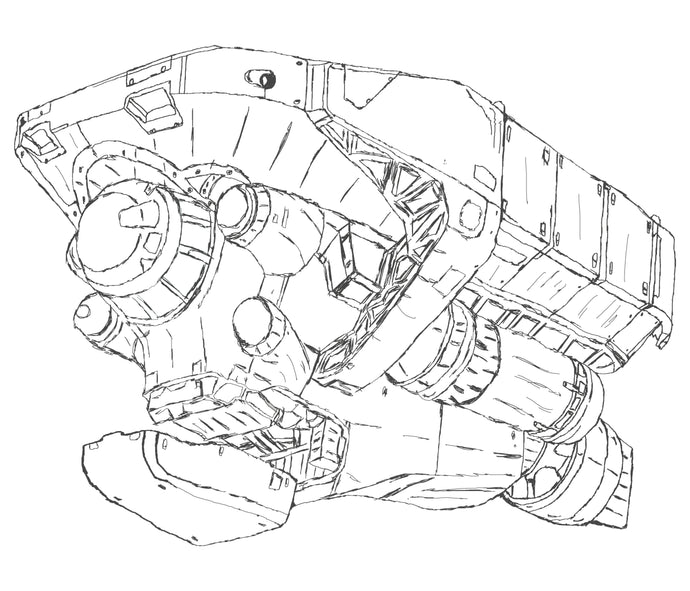 Space Ship [ Yoga Tales ] (Making of)
