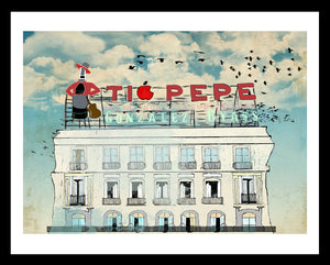 Tío Pepe Apple Store Puerta del Sol, Madrid.