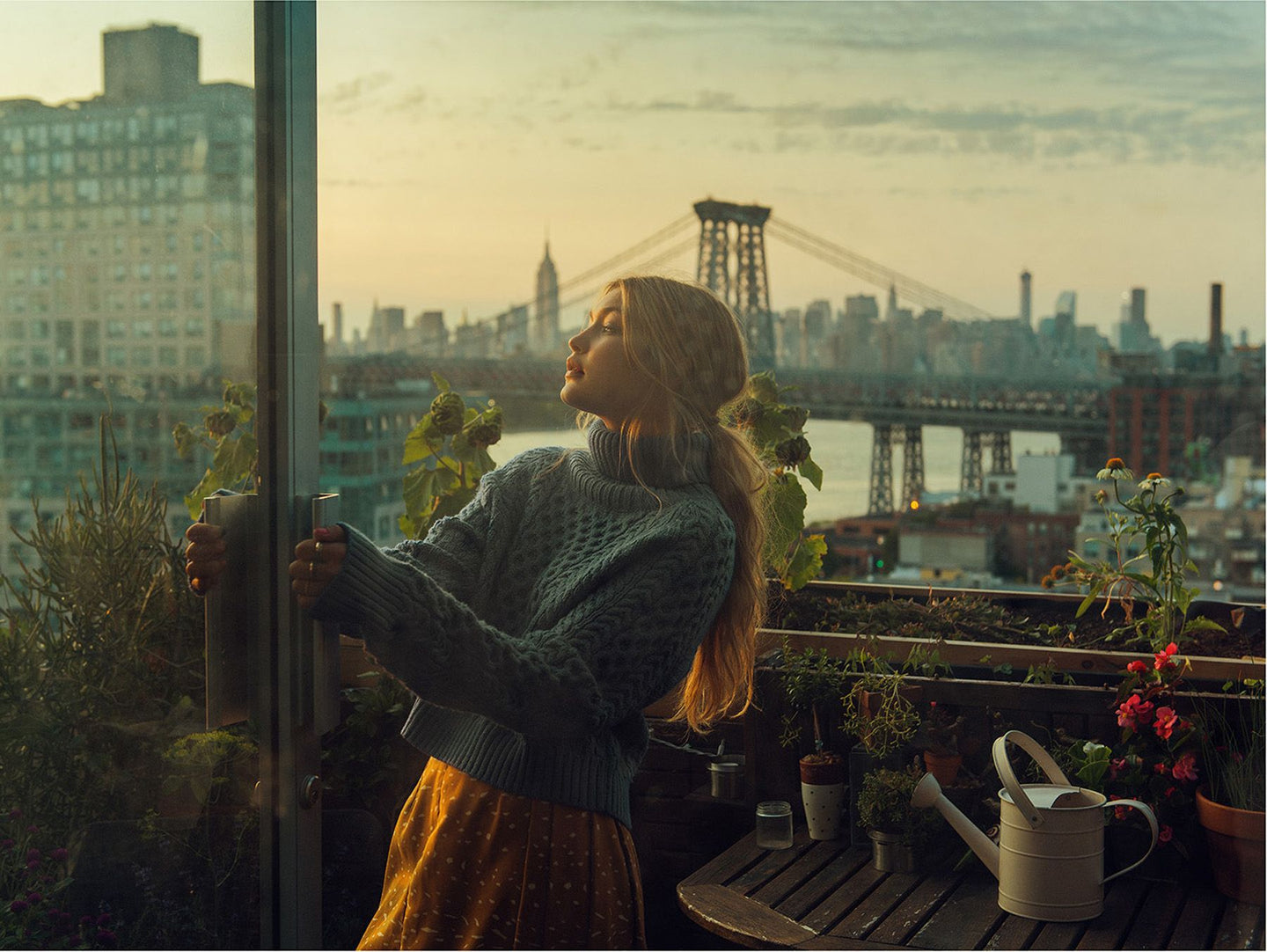 - Christopher Anderson - Fashion Model Gigi Hadid. Brooklyn, NY. USA - Magnum Photos
