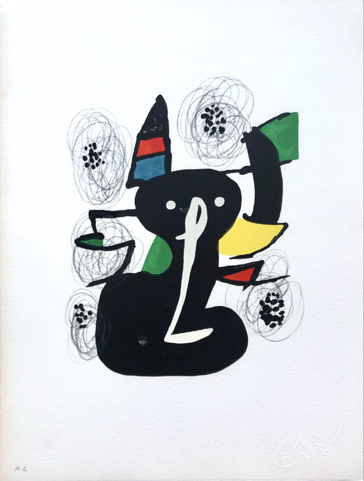 Joan Miró - La Mélodie Acide III
