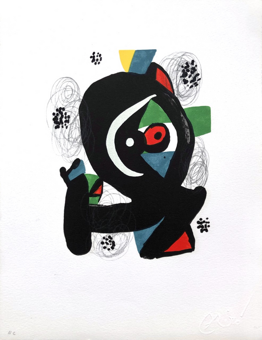 Joan Miró - La Mélodie Acide II