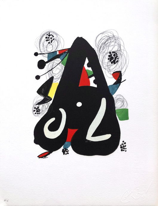 Joan Miró - La Mélodie Acide IX