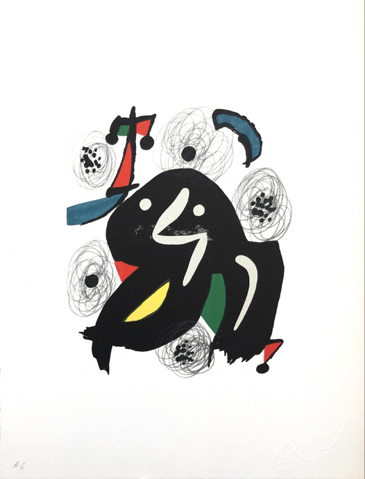 Joan Miró - La Mélodie Acide IV