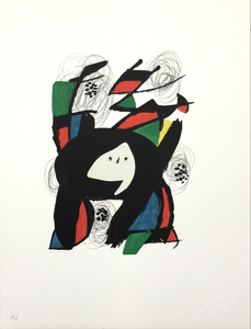 Joan Miró - La Mélodie Acide VIII