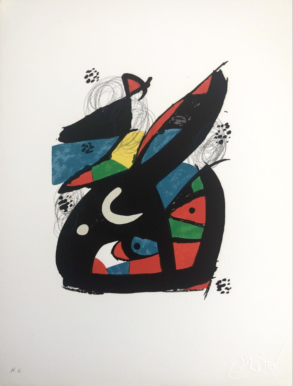 Joan Miró - La Mélodie Acide XIII