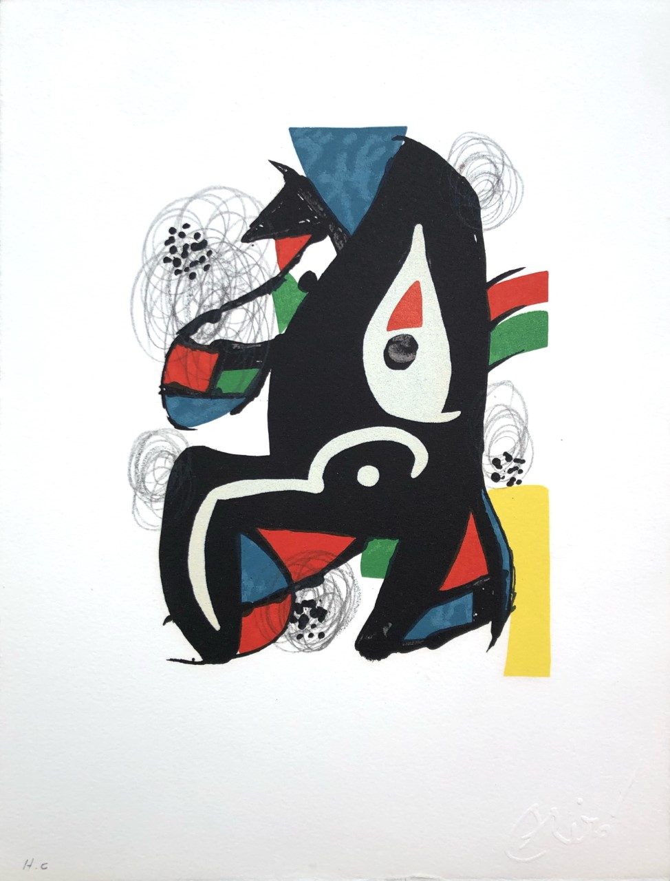 Joan Miró - La Mélodie Acide X